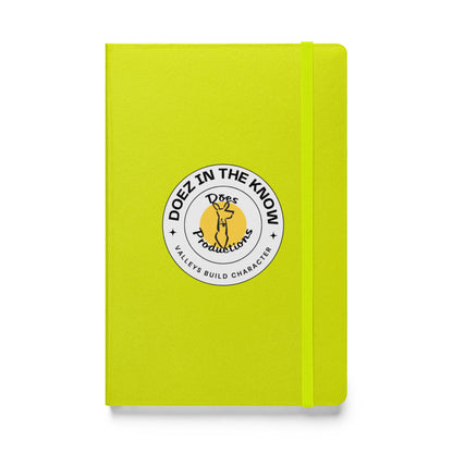 Doez In the Know Hardcover bound notebook