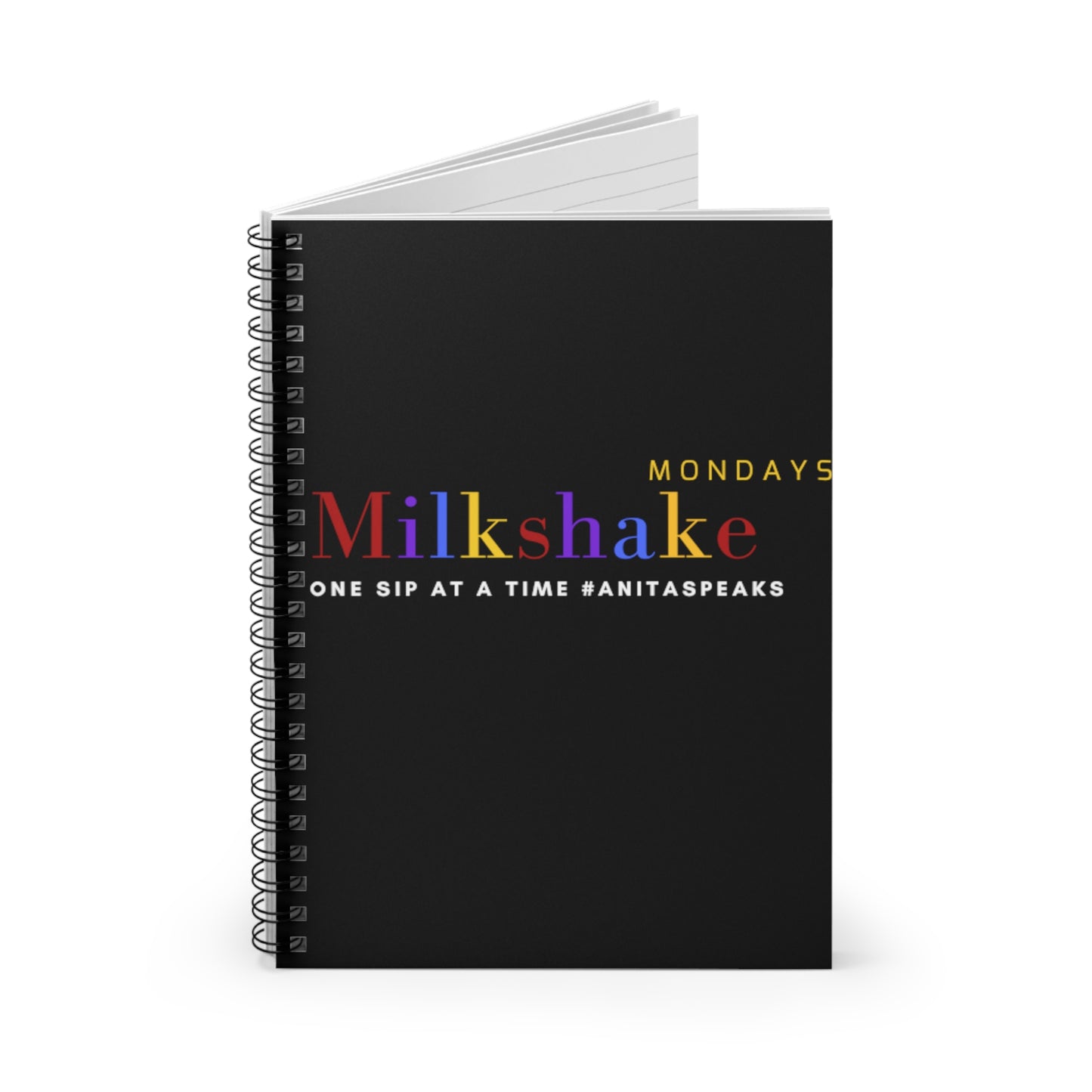 Milkshake Ready Spiral Notebook - Ruled Line