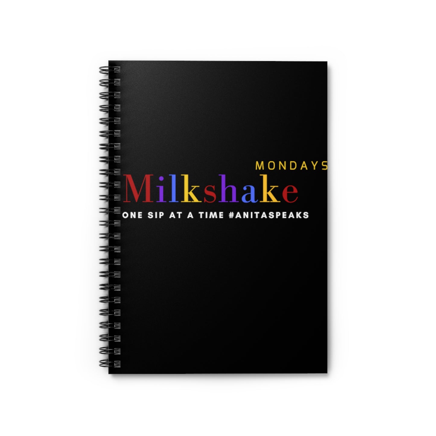 Milkshake Ready Spiral Notebook - Ruled Line