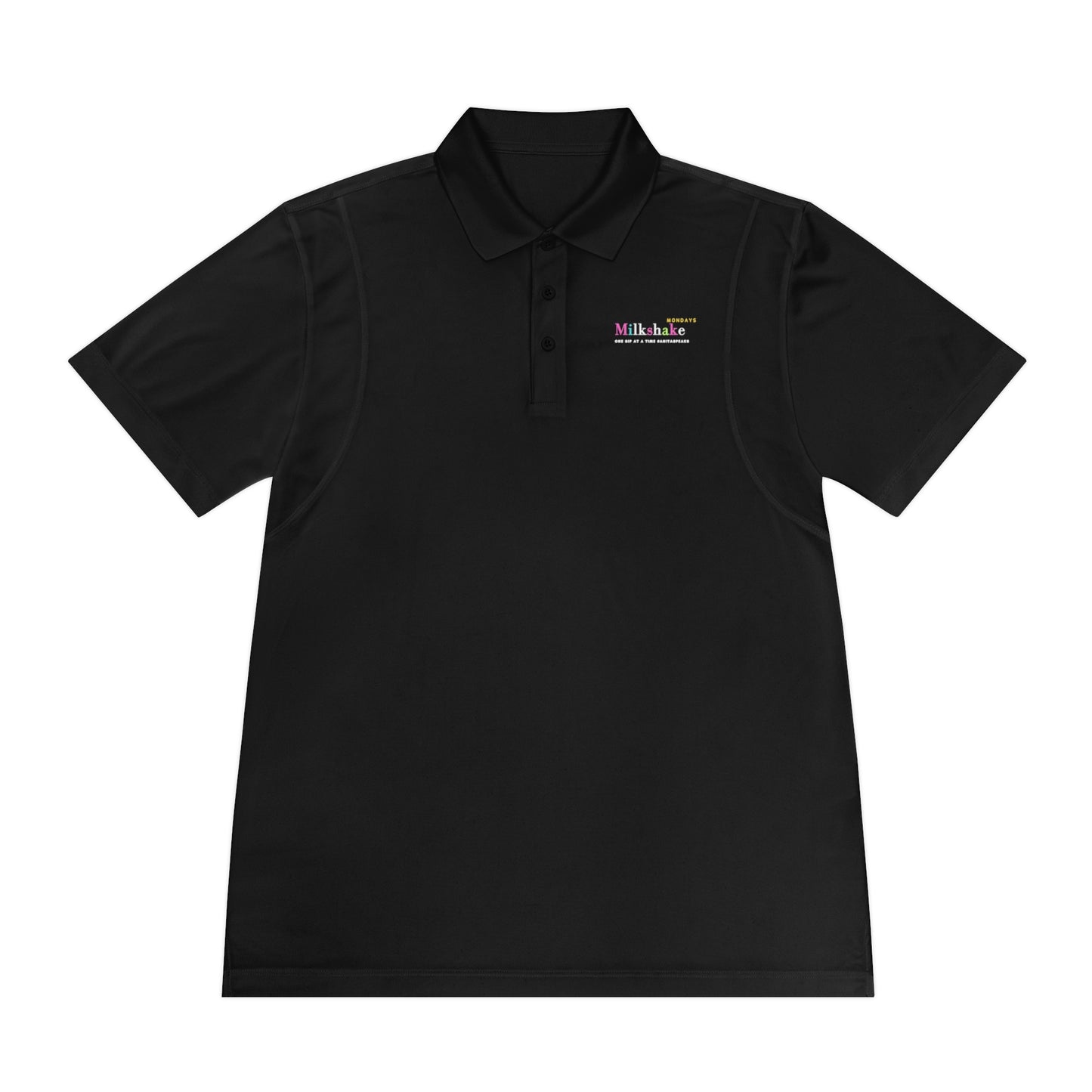 Milkshake Monday Men's Sport Polo Shirt