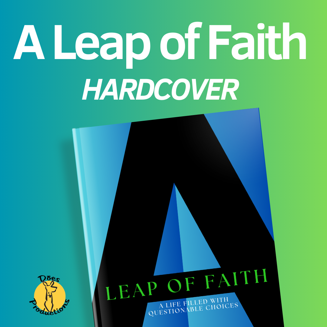 Limited 1st Edition - A Leap of Faith Hardcover Book