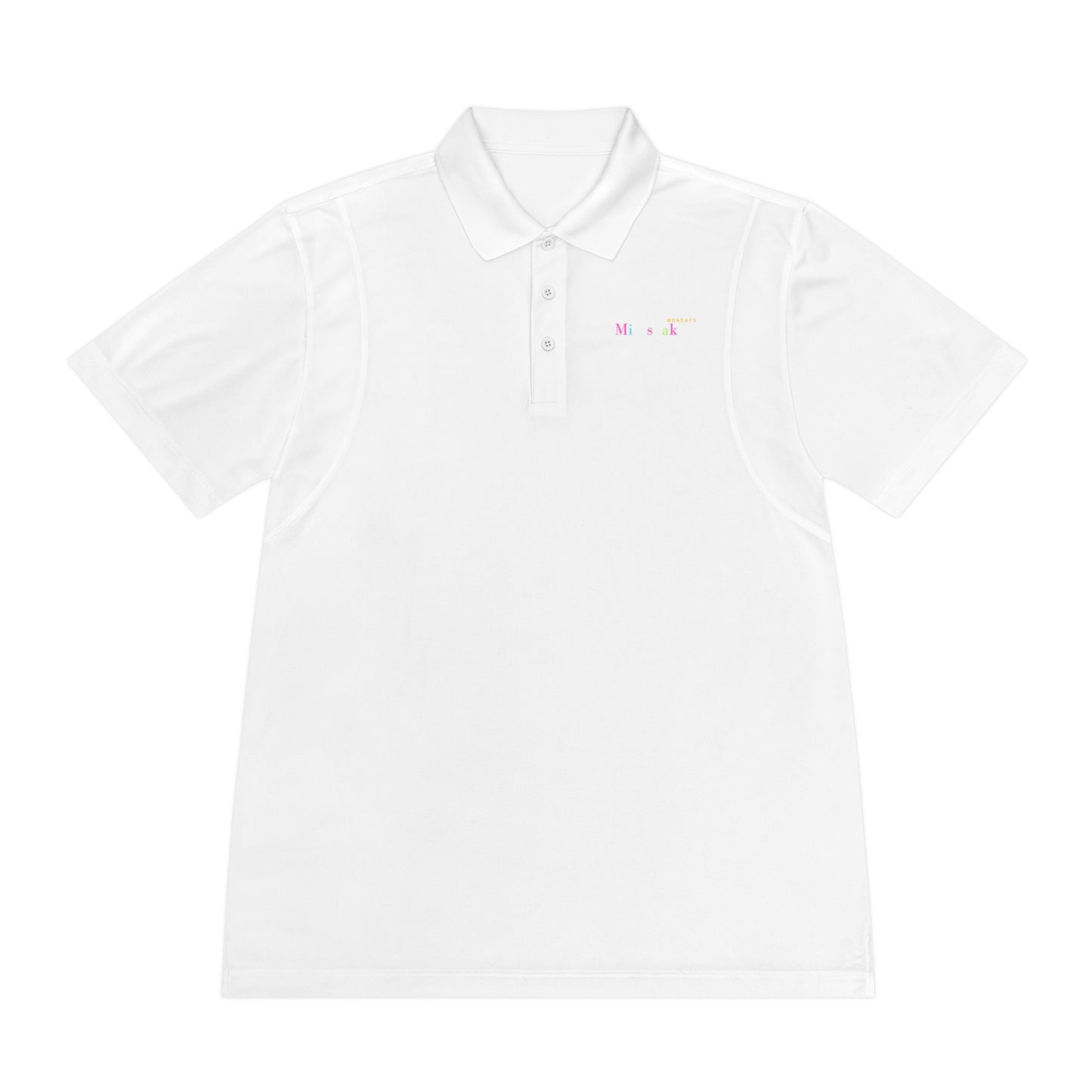 Milkshake Monday Men's Sport Polo Shirt